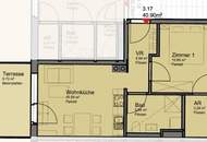 Günstige DG-Neubauwohnung mit 10m² großer TERRASSE nahe Akademiepark