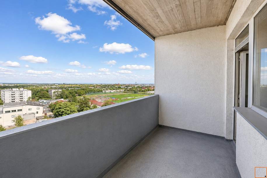 Loggiawohnung im obersten Stockwerk mit unverbaubarem Fernblick, Wohnung-kauf, 165.000,€, 2345 Mödling