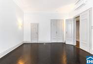Extravagante 4,5 Zimmer Altbauwohnung in Wiener Bestlage neben der französischen Botschaft