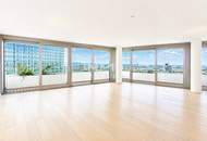 Exklusive 120m² Luxuswohnung mit 20m² Balkon &amp; atemberaubendem Kahlenberg-Blick im 45. Stock