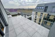 Zwei Dachterrassen, Kühlung &amp; 2 Monate mietfrei: attraktive 3-Zimmer-DG-Wohnung