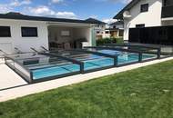 Exklusive Villa mit Pool, PV-Anlage & 4 Garagen in hochwertiger Massivbauweise (Provisionsfrei)