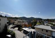 Exklusive Dachgeschoss-Maisonette mit supergroßer Terrasse und wunderbarem Fernblick & Tiefgaragenparkplatz