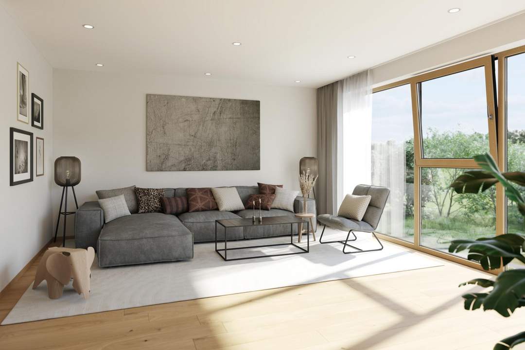 Ihr neues Zuhause mit Therme & Golf vor der Haustür – modernes Wohnen im burgenländischen Kellerstöckl-Stil