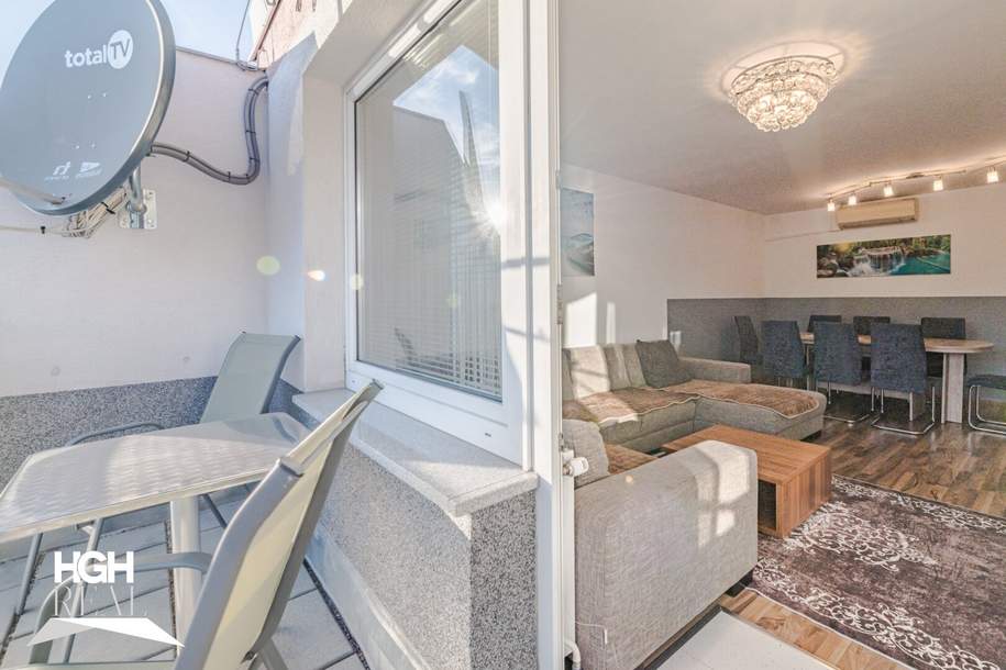 1100 Wien Barrierefreie, helle 4-Zimmer Terrassenwohnung mit Ausblick, Wohnung-kauf, 450.000,€, 1100 Wien 10., Favoriten
