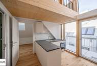 lichtdurchflutete und hochwertig ausgestattete Single-DG-Maisonette in der Czerningasse