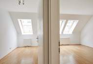 Wohnen über den Dächern: Charmante Maisonette mit großer Terrasse