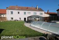 Mitten im Ort und doch privat