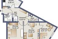 3 Zimmer-Wohnung mit Lift und Blick auf den Kahlenberg