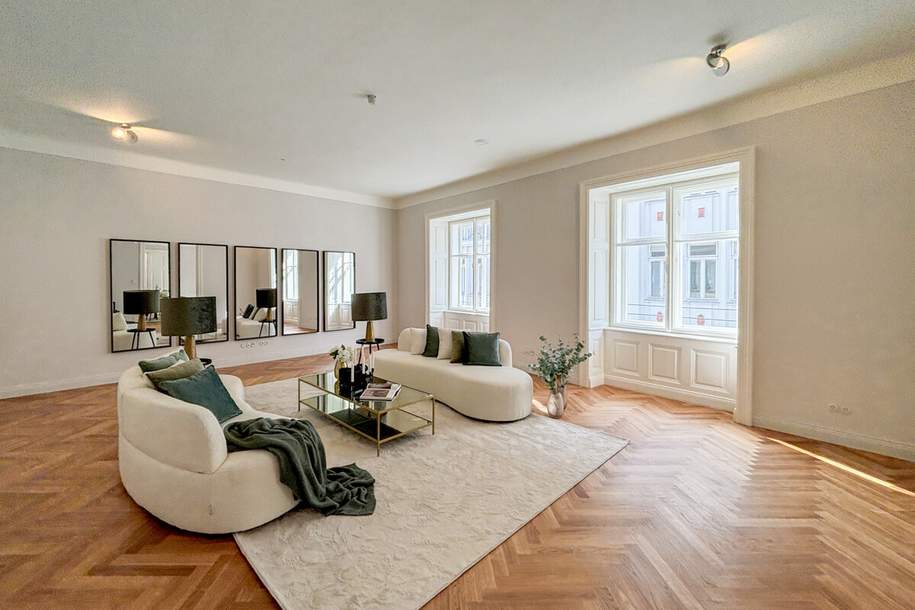 Außergewöhnliche Luxuswohnung im Herzen Wiens, Wohnung-kauf, 4.150.000,€, 1010 Wien 1., Innere Stadt