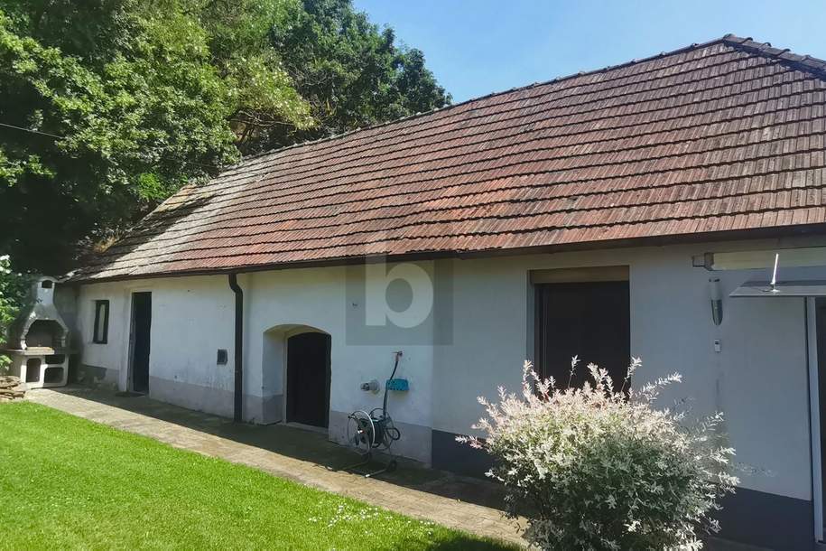 VERTRÄUMTES WINZERHAUS MIT WEINKELLER, SCHUPPEN UND UNEINSICHTIGEM GARTEN, Haus-kauf, 126.000,€, 7082 Eisenstadt-Umgebung