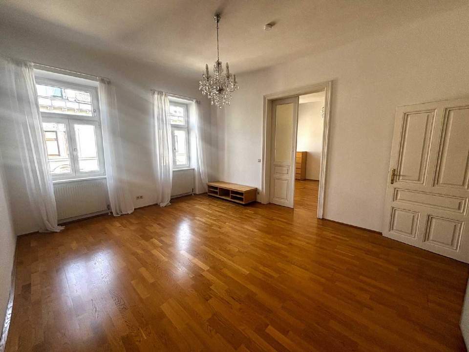 Stilvolle Altbauwohnung in begehrter Lage des 3. Bezirks – Nähe Rudolfstiftung