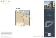 Provisionsfrei: 7. Etage - Erstbezug Zweizimmer-Wohnung Hauptbahnhof