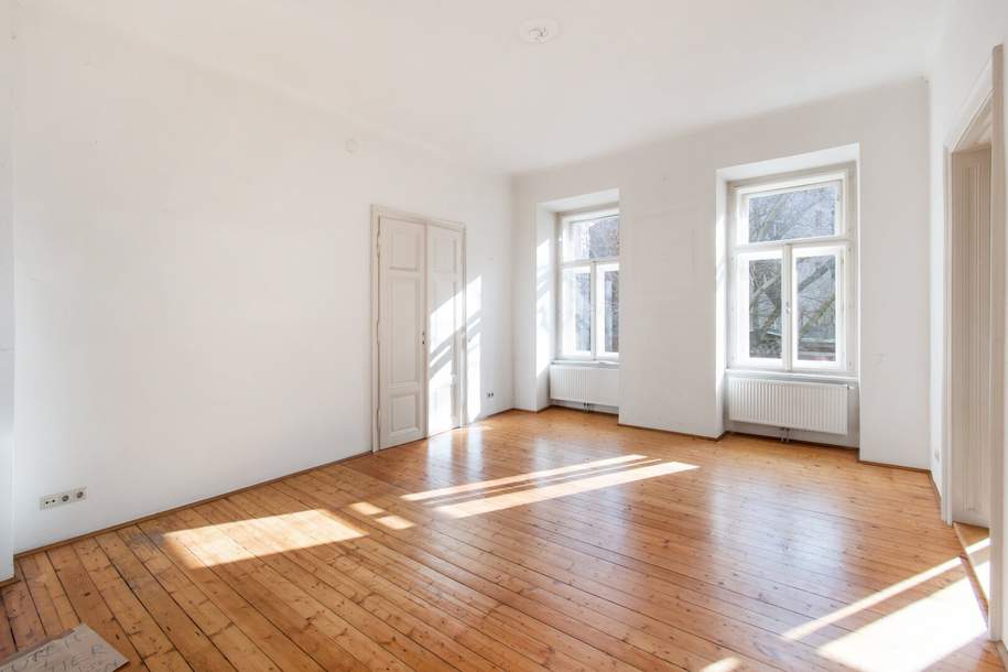 **1040** Fantastische gepflegte 5-Zimmerwohnung - hofseitige Ruhelage!, Wohnung-kauf, 889.900,€, 1040 Wien 4., Wieden