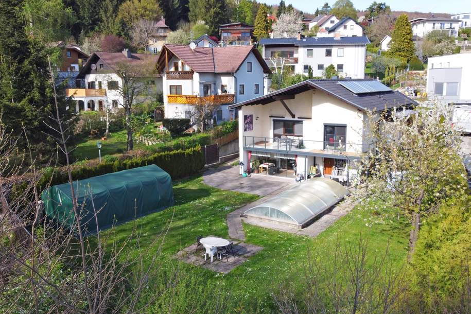 Bezugsfertiges Wohnhaus in Tullnerbacher Bestlage mit Pool und ebenem Garten auf der Schubertwiese, Haus-kauf, 590.000,€, 3013 Sankt Pölten(Land)