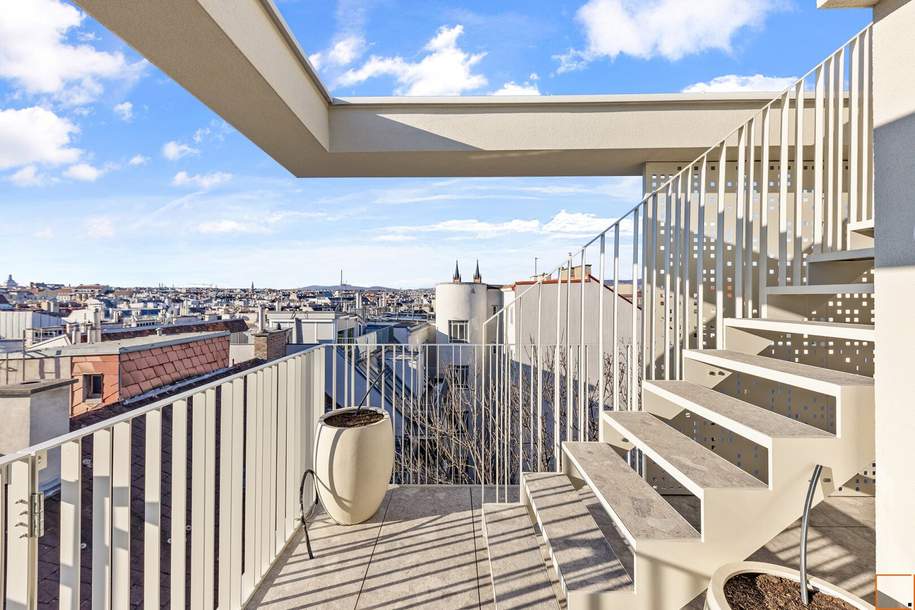 ALFONSHOF Exklusiver Erstbezug: Penthouses in der Josefstadt, Wohnung-kauf, 3.420.000,€, 1080 Wien 8., Josefstadt