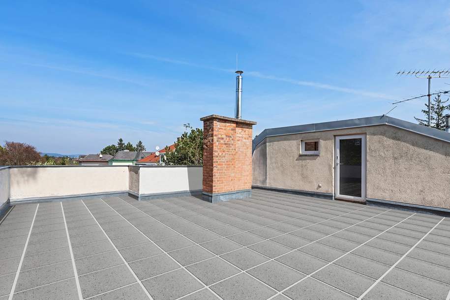 Wunderschön renovierte Dachterrassenwohnung nahe Maurer Hauptplatz (mit Garage), Wohnung-kauf, 640.000,€, 1230 Wien 23., Liesing