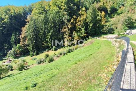Baugrund 1.177 m² mit Donaublick - Südhang - mit angrenzenden kleinen Grünland 255 m² - St. Nikola, Grund und Boden-kauf, 44.500,€, 4381 Perg