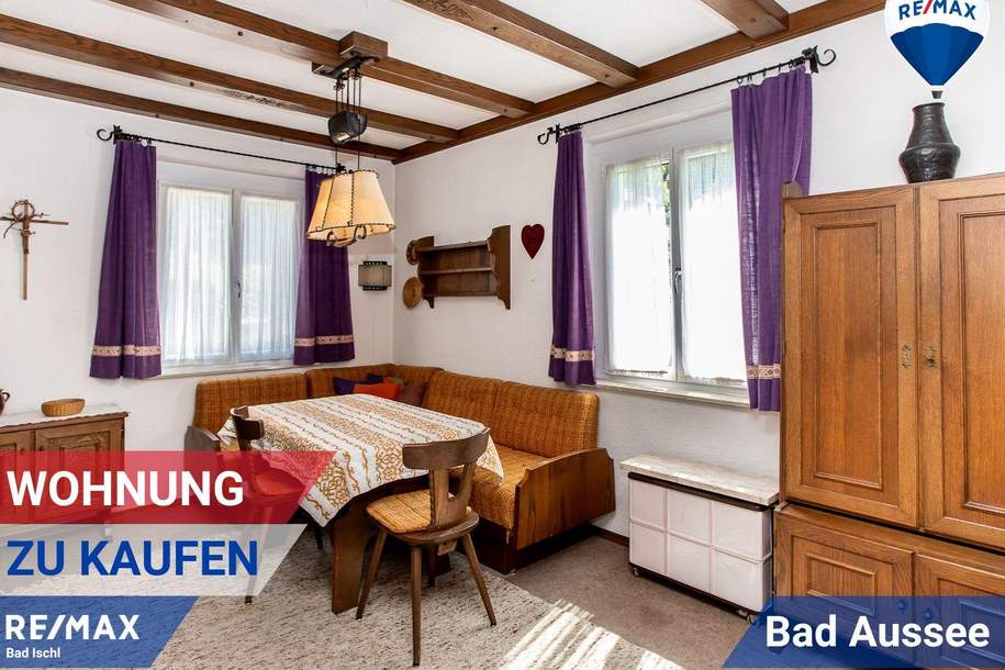 Helle 3-Zimmer-Wohnung mit Gestaltungspotenzial in Bad Aussee, Wohnung-kauf, 210.000,€, 8990 Liezen