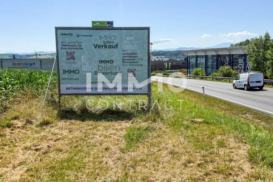 Betriebsgrund in Bergland mit 6.587 m² - Stadtrand Wieselburg - guter Lage, Gewerbeobjekt-kauf, 580.000,€, 3254 Melk
