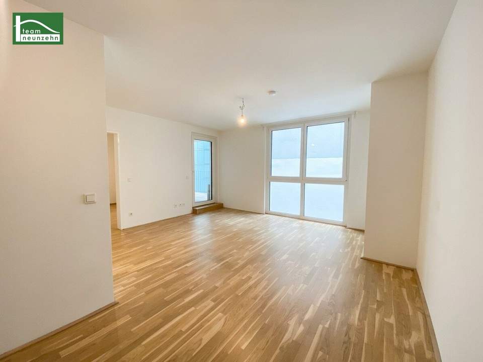 Hofseitige 2-Zimmer Wohnung mit Balkon und separatem Bad und WC! Nähe Millennium City, Handelskai und Donau. - WOHNTRAUM