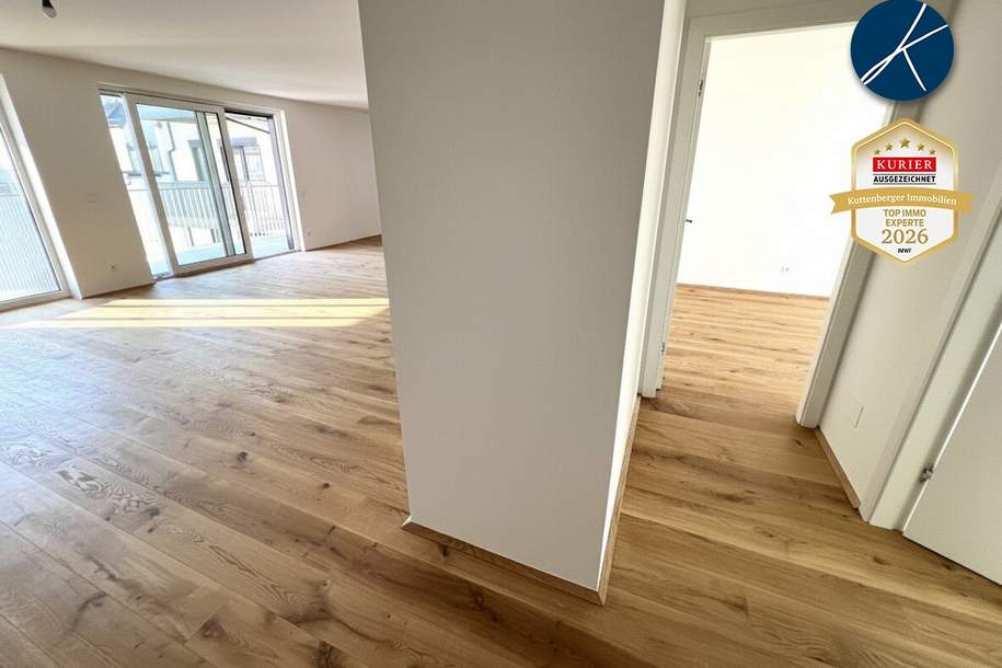 Superprojekt: ''Über den Baumwipfeln" TOP 46 MIT ÜBERDACHTEM BALKON (17,5 m²), Wohnung-kauf, 609.000,€, 1100 Wien 10., Favoriten