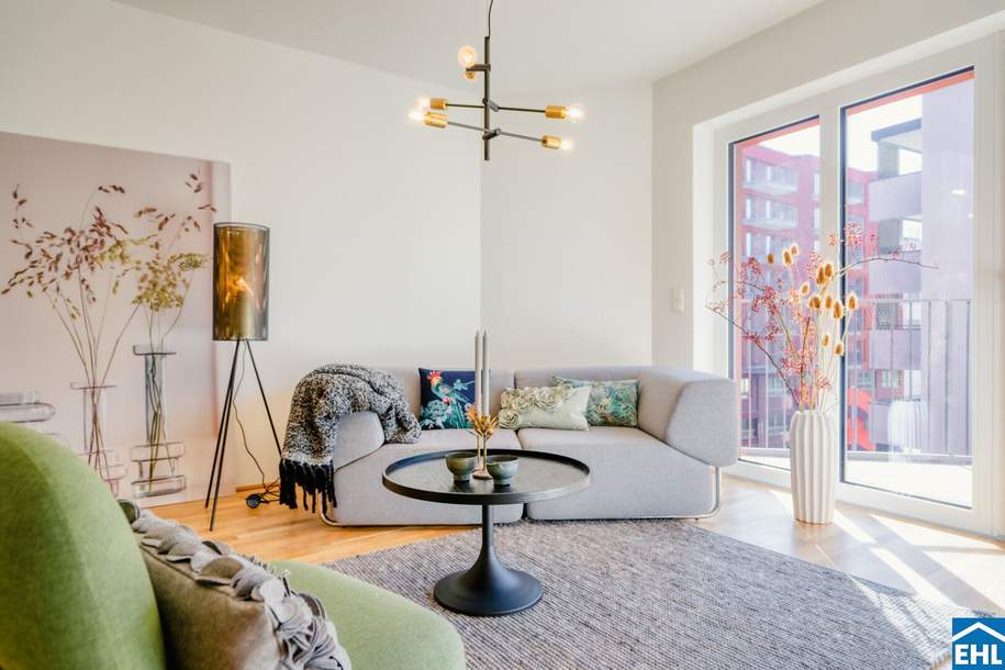 Wunderschöne Wohnung im neuen Stadtviertel an der Lände, Wohnung-miete, 940,00,€, 1030 Wien 3., Landstraße