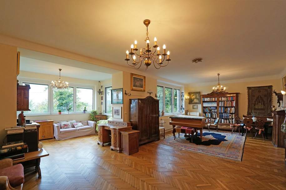 Gründerzeit-Villa aus 1901 mit PV-Anlage, Schwimmhalle und Sauna im Klosterneuburger Zentrum, Haus-kauf, 1.590.000,€, 3400 Tulln