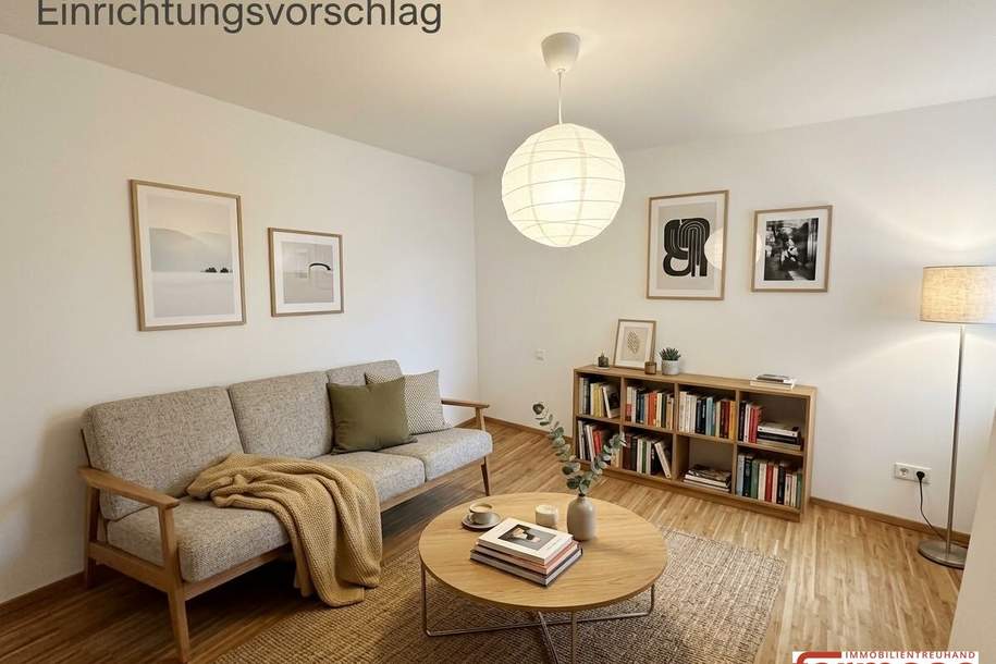 Moderne 2-Zimmer Wohnung in 1210 Wien mit Fußbodenheizung &amp; U-Bahn-Nähe!, Wohnung-miete, 1.199,00,€, 1210 Wien 21., Floridsdorf