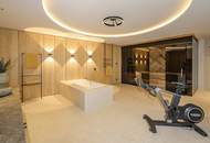 Luxuriöse Gartenwohnung mit eigenem Wellnessbereich