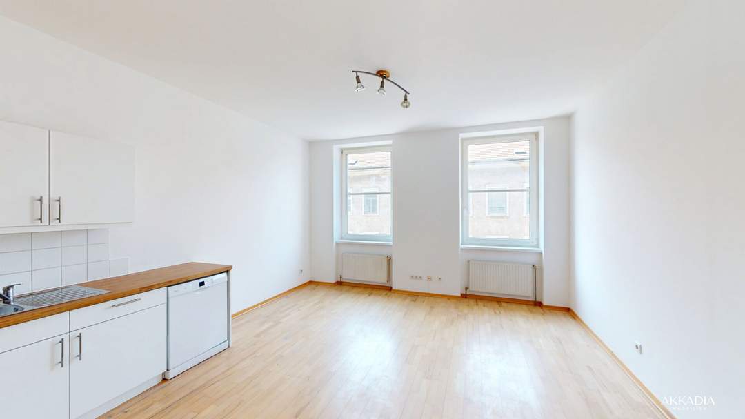 Gemütliche 2-Zimmer-Wohnung (zentral begehbar)