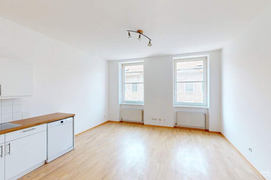 Gemütliche 2-Zimmer-Wohnung (zentral begehbar), Wohnung-miete, 1.049,00,€, 1100 Wien 10., Favoriten