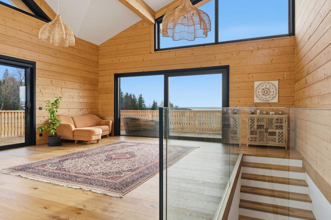 Doppelhaushälfte in Holzbauweise mit TOP Aussicht