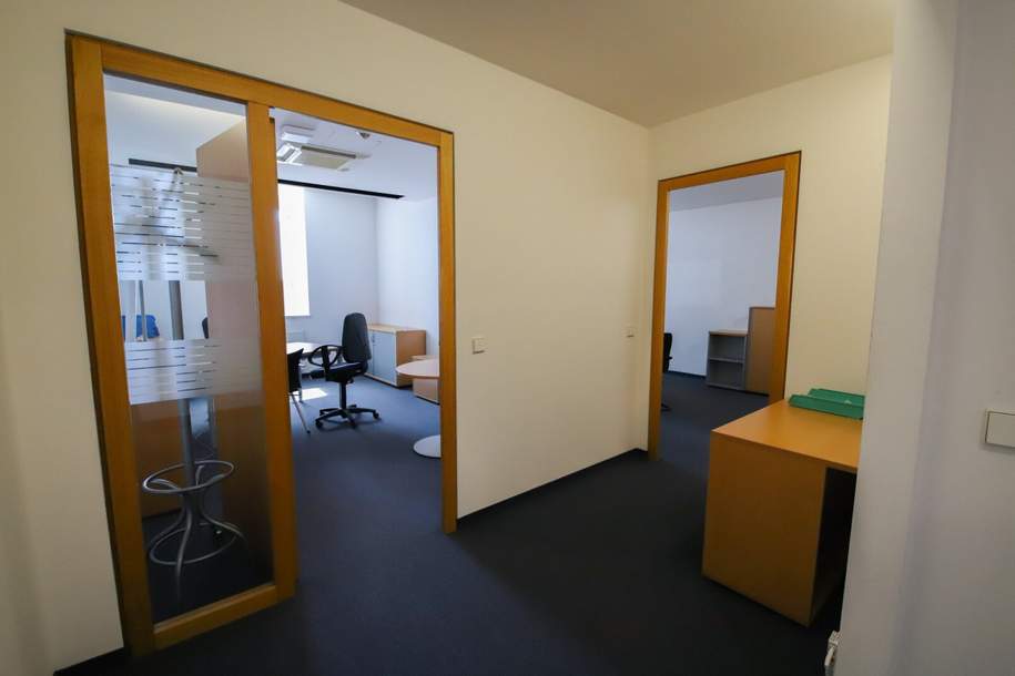 Ausgestattete Büro-/Kanzleifläche in 1A Innenstadtlage von Klagenfurt, Gewerbeobjekt-miete, 779,13,€, 9020 Klagenfurt(Stadt)