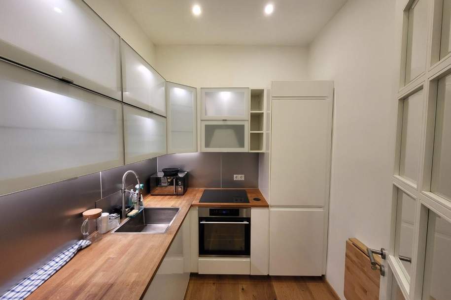 Exquisite 2-Zimmer Wohnung im 2. Bezirk, Wien - Freier Mietzins, Wohnung-miete, 1.150,00,€, 1020 Wien 2., Leopoldstadt