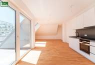 Moderne 2-Zimmer-DG-Wohnung mit Terrasse in 1220 Wien – Erstbezug auf Eigengrund - JETZT ANFRAGEN