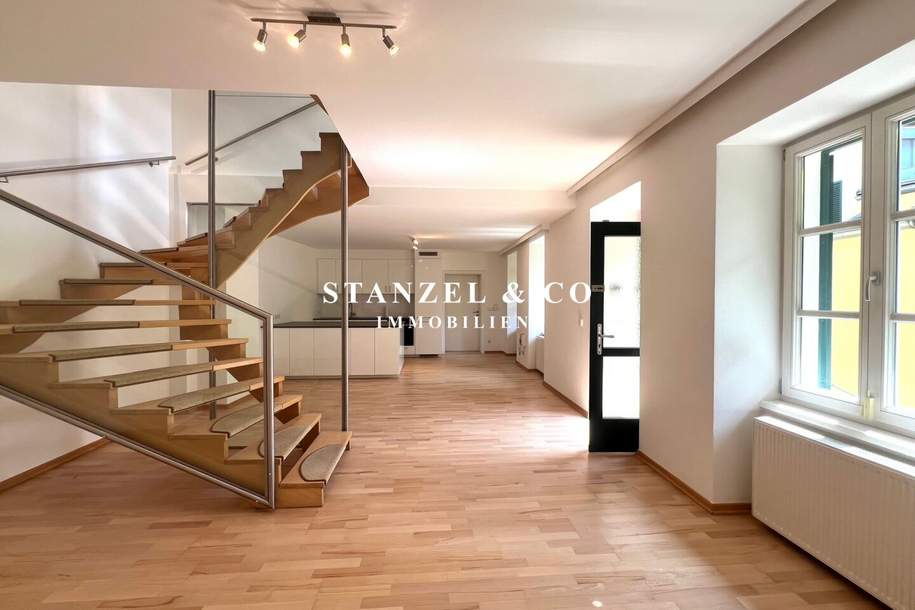 SONNIGE MAISONETTE MIT GARTEN &amp; TERRASSE, Wohnung-miete, 2.900,00,€, 1190 Wien 19., Döbling