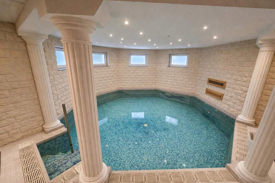 "Villa mit Indoorpool, Weideland und Naturteich!", Haus-kauf, 999.000,€, 2551 Baden