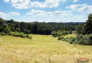 SELTENE GELEGENHEIT - Grundstück mit herrlicher Aussicht in sonniger Hanglage!