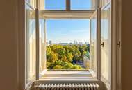PRACHTVOLL! Altbau mit Blick über den Stadtpark / Ring