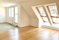 Sonnige 3-Zimmer DG-Wohnung mit Terrasse und inkl. Tiefgaragenstellplatz nahe U6/Burggasse!