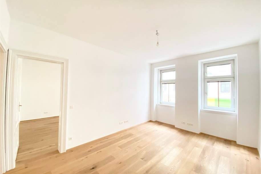 ERSTBEZUG Nähe Bacherplatz 3 Zimmer Traum Altbau - separate Küche - 2 Bedroom, Wohnung-kauf, 356.000,€, 1050 Wien 5., Margareten