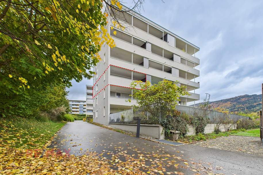 Moderne 2-Zimmer-Wohnung mit großer Terrasse und Tiefgaragenplatz, Wohnung-miete, 6900 Bregenz