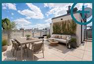 Über den Dächern Wiens: 3 Zimmer DG mit 360 Grad Dachterrasse