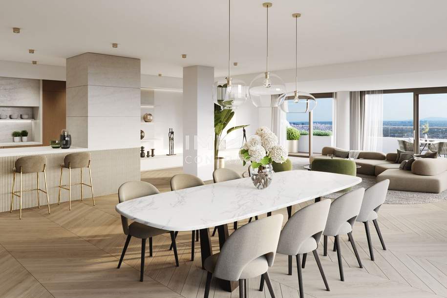 NEW: Penthouse mit Rundumblick im höchsten Wohngebäude Österreichs mit Doorman, Spa-Bereich, Pool .., Wohnung-kauf, 424.710,€, 1220 Wien 22., Donaustadt