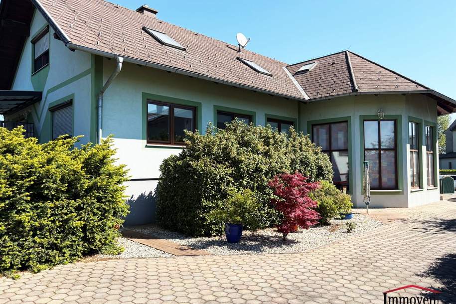 Ortsrand und Ruhelage - Hochwertige Landvilla mit großem Pool! Einfach Koffer packen und einziehen!, Haus-kauf, 389.000,€, 7474 Oberwart
