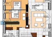 Exklusive Luxus-Dachgeschosswohnung mit ca. 60 m² Dachterrasse | voll möbliert | Smart Home | Garage | 1180 Wien