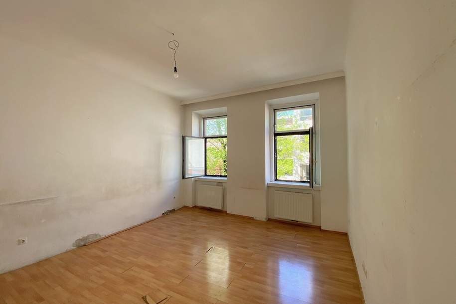 SONNIG und RUHIG! ALTBAU-WOHNUNG zu SANIEREN, Wohnung-kauf, 188.000,€, 1110 Wien 11., Simmering