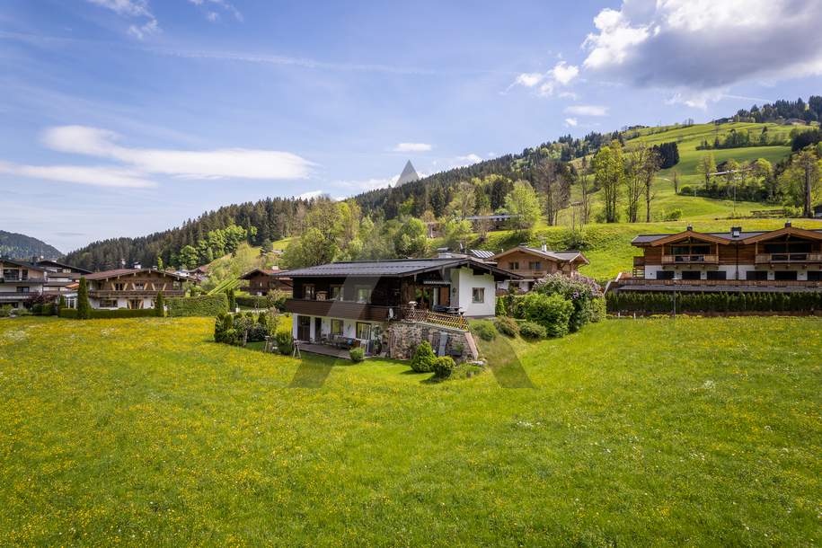 Tiroler Landhaus mit 2 Wohnungen mit Freizeitwohnsitz, Haus-kauf, 1.870.000,€, 6365 Kitzbühel