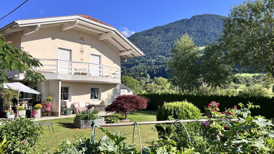 Zwei Wohneinheiten, ein Zuhause – großzügige Liegenschaft in Bestlage von Lendorf mit Gartenparadies & Zukunftspotenzial